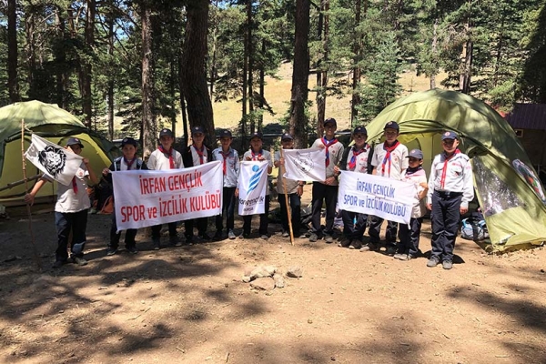 2019 Bolu Aladağ Server Gençlik Erdemler Yaz Kampı 21 Kişi İle Katılım Sağlandı
